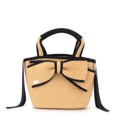 TOCCA BIG RIBBON SUMMER POCHETTE かごバッグ