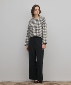 GRACE CONTINENTAL レースヘムツイードジャケット