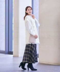 Tiaclasse 【安田美沙子さん着用】チェックプリーツスカート