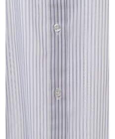 earth music&ecology 袖スリットリボンロングシャツ