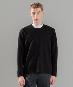 JOSEPH HOMME タックリップルジャージー　クルーネックカットソー