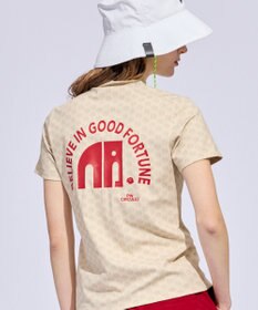 PW CIRCULUS 【WOMEN】エレファント ドットモックネック  ゴルフウェア レディース