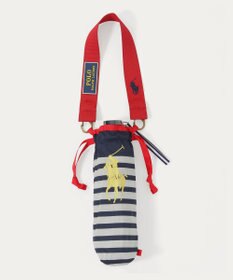 MOONBAT POLO RALPH LAUREN(ポロ ラルフローレン)ポロポニー ボーダー 折りたたみ傘 簡単開閉