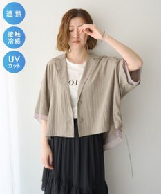 YECCA VECCA 【UVカット/遮熱/接触冷感】COOL袖シアージャケット