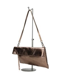 INTER-CHAUSSURES 【ANDREA CARDONE】レザーワイドサコッシュ