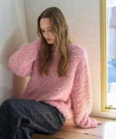 AMERICAN HOLIC フェザーゆるニットプルオーバー