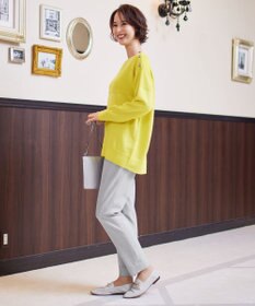 自由区 【洗える】ウールミックス フレンチマリン風ニット