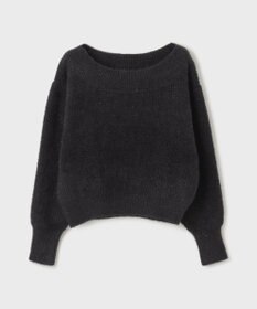 GRACE CONTINENTAL ラメリップニットトップ