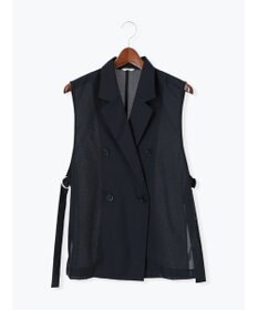 Te chichi サイドオープンライトジレ