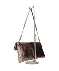 INTER-CHAUSSURES 【ANDREA CARDONE】レザーワイドサコッシュ