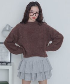 WEGO シャギーニットプルオーバー