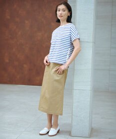 J.PRESS LADIES 【WEB限定カラーあり・洗える】ULTIM天竺ボーダー カットソー