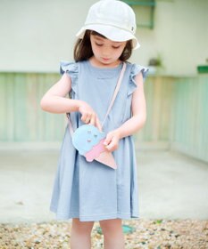 ANY KIDS 【日よけ付き】リボンハット