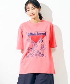 SHARE PARK MENS 【UNISEX】UVカット アートコラボTシャツ〈HIKING〉
