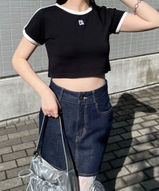 WEGO ラインデザインちびT