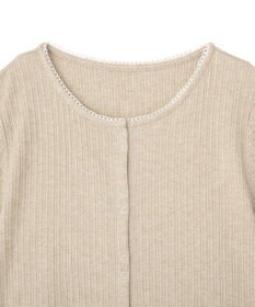 earth music&ecology チェーンリブラメカットソー