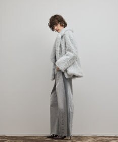 GRACE CONTINENTAL フェイクファーPコート