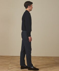 GOTAIRIKU 仕事で着られる 秋冬の綿パン【吸湿発熱/ストレッチ】ソフトサーモ ストレッチコットンパンツ