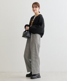 Green Parks ・ＥＬＥＮＣＡＲＥ　ＤＵＥ　ツイードカーブパンツ