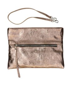 INTER-CHAUSSURES 【ANDREA CARDONE】レザーワイドサコッシュ