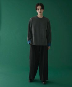 WEGO アウトリンキングニットプルオーバー