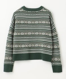 ANY 【洗濯機可能】ソフトアクリルスノージャガードニット