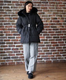 Green Parks ・ＥＬＥＮＣＡＲＥ　ＤＵＥ　ツイードカーブパンツ