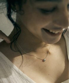 yoaa シルバー925　ミニハート ネックレス