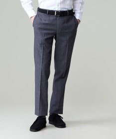 J.PRESS MEN 【ウォッシャブル可】コンフォートストレッチリネン スラックス