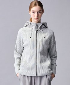 JOSEPH ABBOUD MOUNTAIN 【日本素材・ストレッチ】コットンムリネ アウトドア ニット パーカー