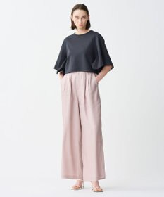 uncrave 【新色追加！】フィブリルシャンブレー ワイドパンツ