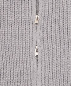 WEGO ダブルZIPニットカーデ