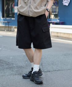 WEGO 【ウエストゴム】イージーバギーカーゴショーツ