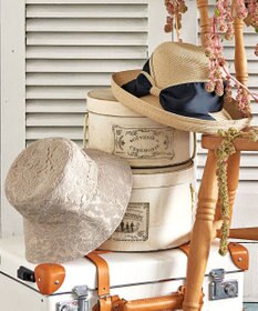 TOCCA 【UVカット90%・吸水速乾・抗菌防臭・洗える・サイズ調整可】SIDE RIBBON HAT 帽子