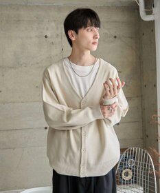 WEGO 【ユニセックス着用ITEM】ミラノリブカーディガン