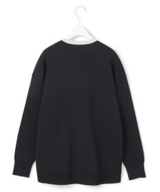 ICB 【WEB限定カラーあり・洗える】コットンポリエステルスムース  ニットプルオーバー