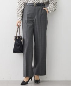 23区 L 【セットアップ着用】ファインネスウール ワイド パンツ