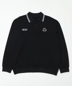 WEGO 【ユニセックス着用ITEM/MLサイズ展開】モチーフロゴポロスウェット