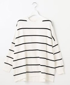 自由区 L 【WEB限定カラーあり】レーヨンストレッチ ニットT