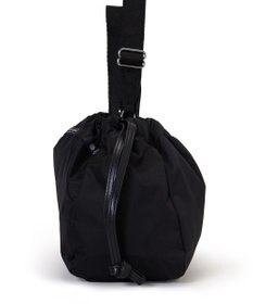 LeSportsac E/W CITY DRAWSTRING BAG??? /アップタウンブラック/ブラック