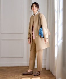 ANY 【防風裏地】カシミヤブレンドコート