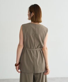 YECCA VECCA ドライタッチウエストベルトジレ