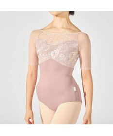 Chacott 【Nela ライン】ハーフスリーブレオタード