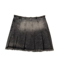 WEGO ヴィンテージウォッシュプリーツスカパン