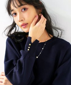 ANY SIS L 【花粉対策】ドルマン ニット