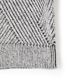 JOSEPH HOMME ビッグジオメトリージャガード　クルーネック