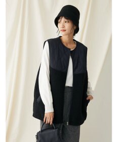 CRAFT STANDARD BOUTIQUE キルティングボア切替ベスト