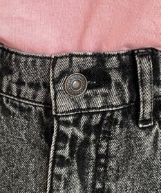 WEGO デニムフリルミニスカート