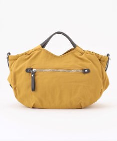 LA BAGAGERIE 【MONICA】サイドギャザー2WAYトートバッグ Sサイズ