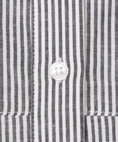 ANY 【洗濯機可能】ダブルポケット クロップドシャツ